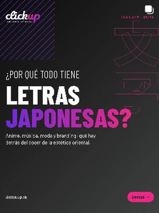 ¿Por qué todo tiene letras japonesas?