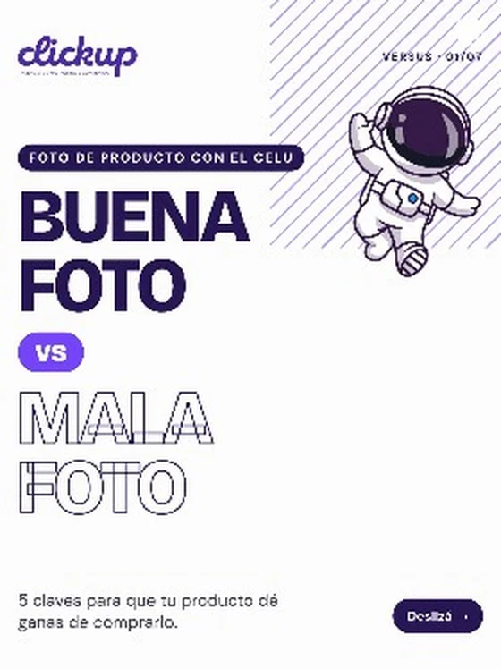 Buena foto vs mala foto