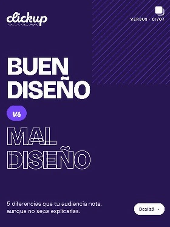 Buen diseño vs mal diseño